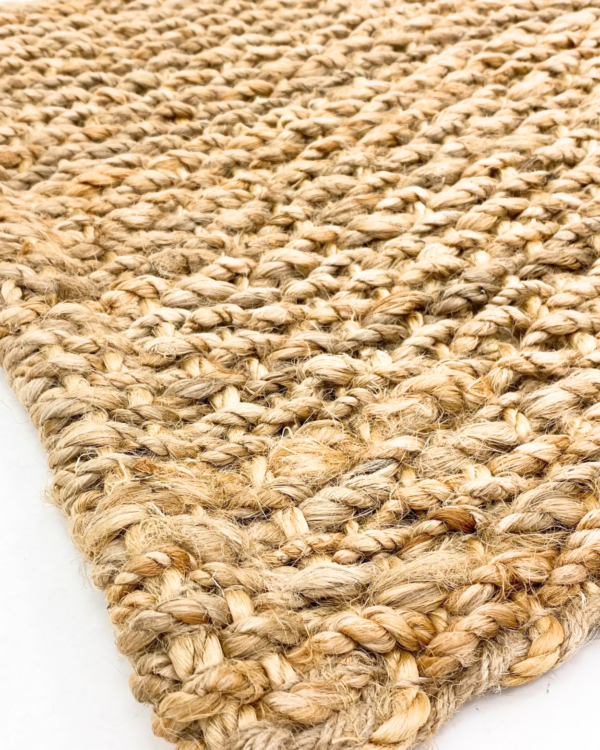 Alfombra Carpeta Yute Trenzada