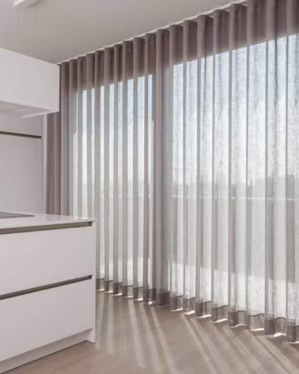 Cortina Ripplefold gasa Luxor