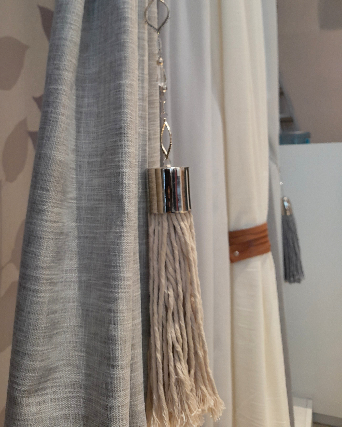 Borla cilindro de plata - Image 4