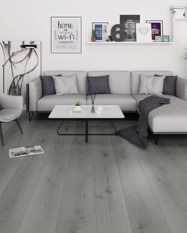 Paiso vinílico en listón sistema click