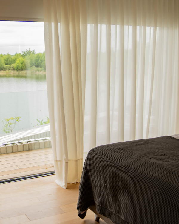 Cortina a medida gasa Bali